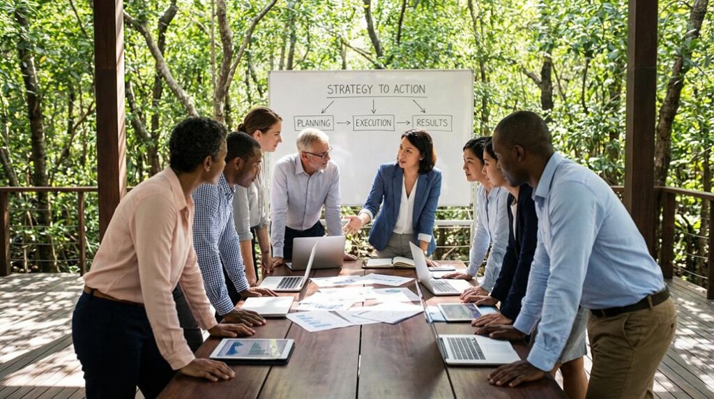 strategy to close planning gap results