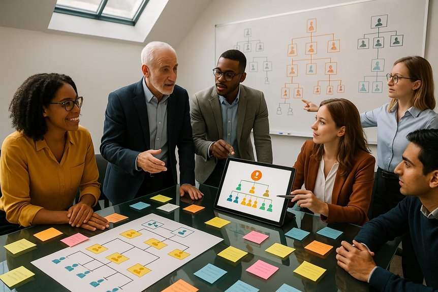 organizational structure with examples