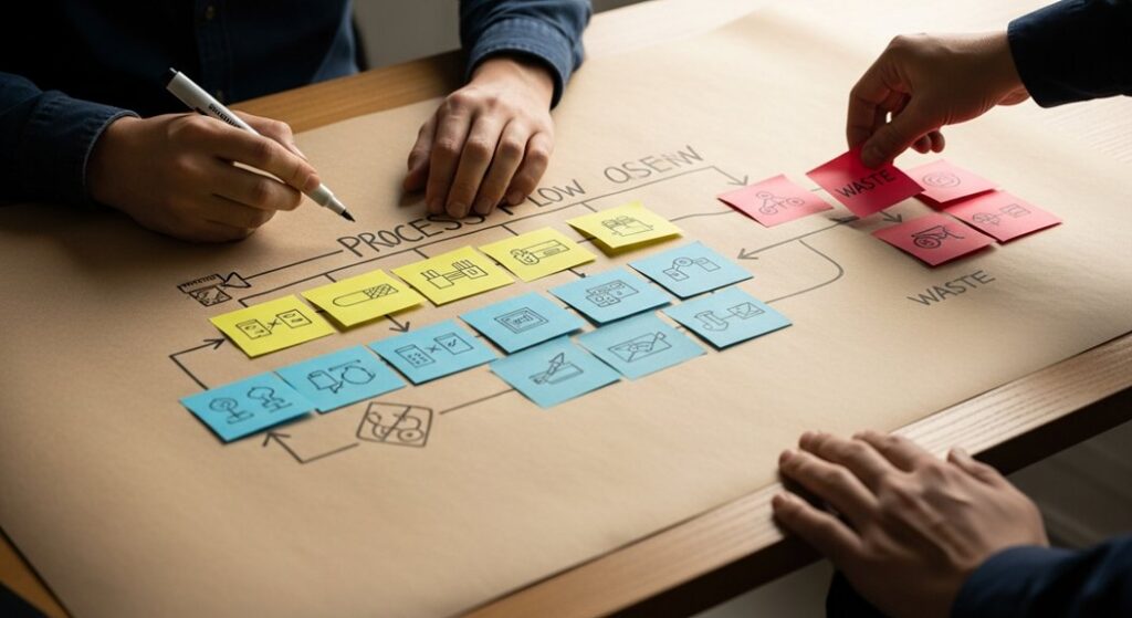 value stream waste elimination