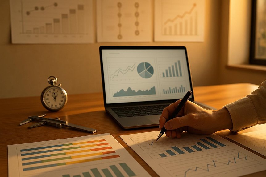 execution metrics show progress