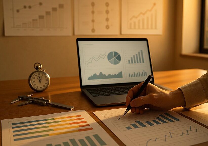 execution metrics show progress