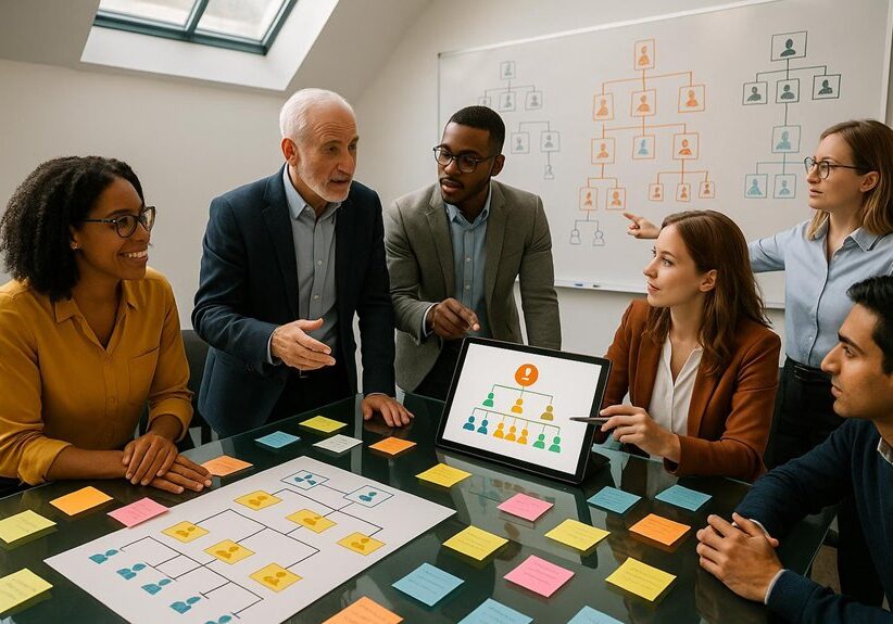 organizational structure with examples