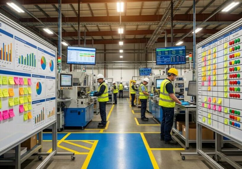 visual management systems for manufacturing excellence